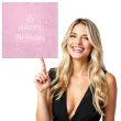 serwetki happy birthday kropki rozowe 33 cm 20 szt