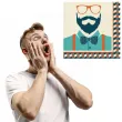 serwetki hipster birthday creativeconverting 33 cm 16 szt