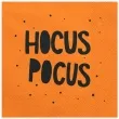 serwetki hocus pocus pomaranczowe partydeco 33 cm 20 szt
