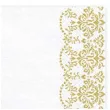 serwetki i komunia zloty ornament partypal 33 cm 20 szt