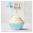 serwetki its a boy babeczka paw 33 cm 20 szt