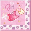 serwetki its a girl 33 cm unique 16 szt