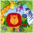 serwetki jungle animals amscan 33 cm 16 szt
