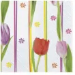 serwetki kolorowe tulipany i paski maki 33 cm 20 szt