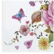 serwetki kompozycja kwiatow i motyli maki 33 cm 20 szt