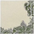 serwetki koronkowa ramka zielone maki 33 cm 20 szt