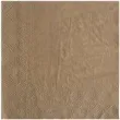 serwetki kraft santex brazowe 33 cm 20 szt