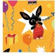 serwetki krolik bing amscan 33 cm 16 szt