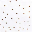 serwetki kropki biale partydeco 33cm
