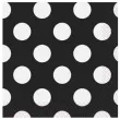 serwetki kropki czarne unique 25 cm 16 szt