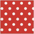 serwetki kropki duze czerwone partypal 33 cm 10 szt