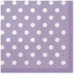 serwetki kropki male liliowe maki 33 cm 20 szt