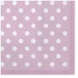 serwetki kropki male rozowe maki 33 cm 20 szt