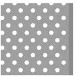 serwetki kropki male szare maki 33 cm 20 szt