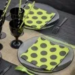 serwetki kropki santex zielone 33 cm 10 szt