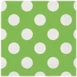 serwetki kropki zielone unique 33 cm 16 szt