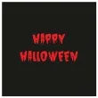 serwetki krwawe happy halloween czarno czerwony congee 33 cm 20 szt