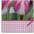 serwetki kwiaty tulipany fuksja maki 33 cm 20 szt