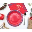 serwetki let it snow czerwony godan 33 cm 20 szt