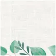 serwetki liscie na galezi botanical bialo zielone unique 33 cm 16 szt