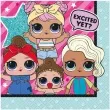 serwetki lol surprise unique 25 cm 16 szt