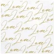 serwetki love biale 33 cm 20 szt