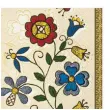 serwetki ludowe kaszubski folk ze zlota ramka maki 33 cm 20 szt