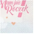 serwetki mam juz roczek kroliczek rozowy godan 33 cm 20 szt