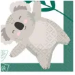 serwetki misie koala amscan 33 cm 16 szt