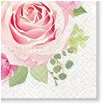 serwetki nostalgiczna roza paw 33 cm 20 szt
