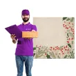 serwetki ostrokrzew szare paw 33 cm 20 szt