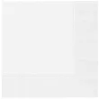 serwetki papierowe frosty white bialy amscan 33 cm 20 szt