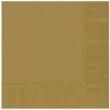serwetki papierowe gold zloty amscan 33 cm 20 szt