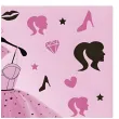 serwetki papierowe kobieca impreza rozowy maki 33 cm 20 szt