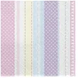 serwetki pastelowe pask i kropkii maki 33 cm 20 szt