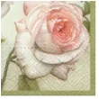 serwetki piekne roze paw 33 cm 20 szt