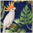 serwetki ptaki na roslinach tropikalnych paw 33 cm 20 szt