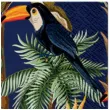 serwetki ptaki na roslinach tropikalnych paw 33 cm 20 szt