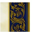 serwetki ramka roccoco niebieskie maki 33 cm 20 szt