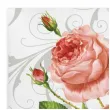 serwetki roza z kolcami maki 33 cm 20 szt