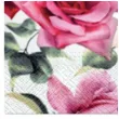 serwetki rozowe roze paw 33 cm 20 szt
