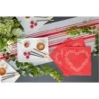 serwetki serce czerwone 33 cm santex 20 szt