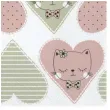 serwetki slodkie serduszka z kotkami maki 33 cm 20 szt
