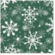 serwetki sniezynki boze narodzenie zielone paw 33 cm 20 szt