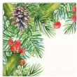 serwetki swierkowa ramka biale paw 33 cm 20 szt