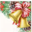 serwetki swierkowa ramka biale paw 33 cm 20 szt