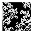 serwetki tapeta czarno biala maki 33 cm 20 szt