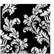 serwetki tapeta czarno biala maki 33 cm 20 szt