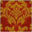 serwetki tapeta zloto czerwona maki 33 cm 20 szt