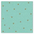 serwetki tloczone kropki mietowe paw 33 cm 20 szt